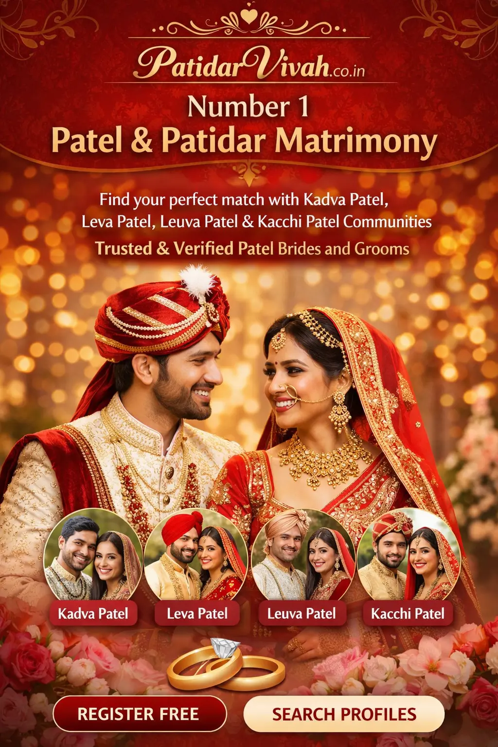 Home Patidar Vivah Home Page Banner